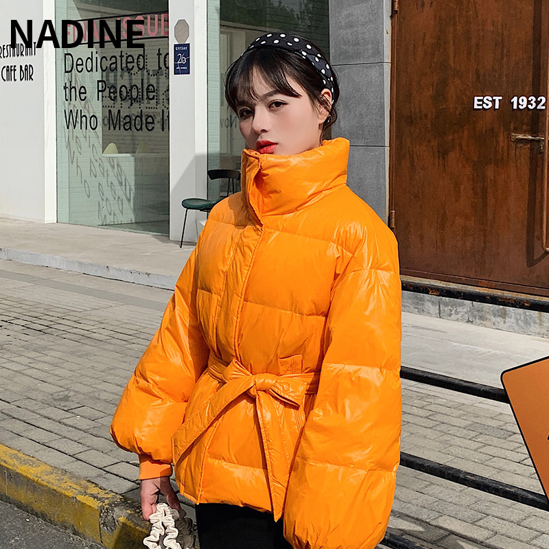 AJY178面包領燈籠袖寬松短款羽絨服 AJY178面包領燈籠袖寬松短款羽絨服